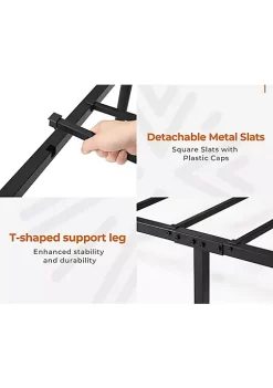 Garden Elements Luna Metal Modern Bed Storage Frame For Kids, Teens, Bedroom, Black - Twin (X002EYTOC1) -Disney Villains Shirts Shop Belk 1046