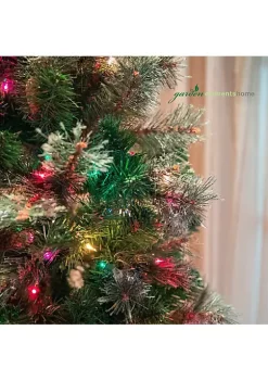 Garden Elements Artificial Pencil Fir Christmas Tree With Pine Cones, Multi-colored, 7.5 Ft -Disney Villains Shirts Shop Belk 1063