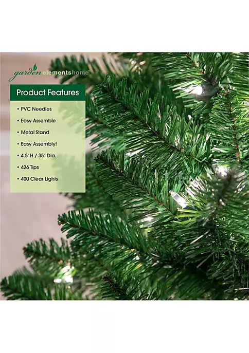 Garden Elements 9' Penn Spruce Christmas Tree- 1600 Clear Lights 2 Garden Elements 9' Penn Spruce Christmas Tree- 1600 Clear Lights - Image 2