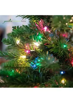 Garden Elements 7.5' Penn Spruce Christmas Tree- 1200 Multi-Colored Lights -Disney Villains Shirts Shop Belk 1111