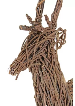 Garden Elements Grapevine Outdoor Christmas Decoration Garden Statue Wooden Standing Deer, Brown -Disney Villains Shirts Shop Belk 1116