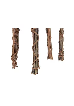 Garden Elements Grapevine Outdoor Christmas Decoration Garden Statue Wooden Standing Deer, Brown -Disney Villains Shirts Shop Belk 1117