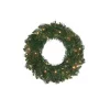 Garden Elements Diameter Douglas Fir Electrical Christmas Wreath, Clear Lights, 60"