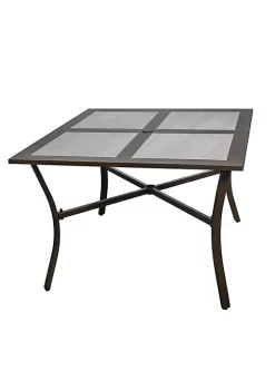 Garden Elements Outdoor Patio Square Dining Drop Tile Aluminum Table, Brown and Grey, 40" 11 Garden Elements Outdoor Patio Square Dining Drop Tile Aluminum Table, Brown and Grey, 40" -Disney Villains Shirts Shop Belk 1137