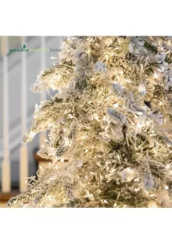 Garden Elements Winter Park Snowy Pine Artificial Christmas Tree, 7.5' 8 Garden Elements Winter Park Snowy Pine Artificial Christmas Tree, 7.5' -Disney Villains Shirts Shop Belk 1144