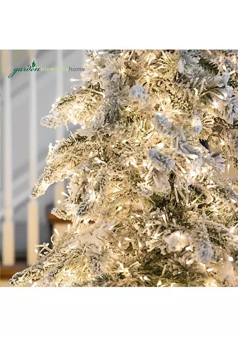 Garden Elements Winter Park Snowy Pine Artificial Christmas Tree, 7.5' 3 Garden Elements Winter Park Snowy Pine Artificial Christmas Tree, 7.5' - Image 3