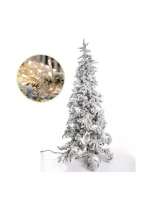 Garden Elements Winter Park Snowy Pine Artificial Christmas Tree, 7.5' 6 Garden Elements Winter Park Snowy Pine Artificial Christmas Tree, 7.5' - Image 6