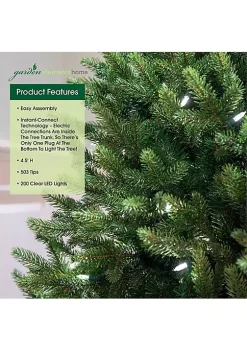 Garden Elements 4.5' North Star Christmas Tree- 200 LED Clear Lights -Disney Villains Shirts Shop Belk 1190