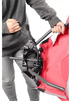 Garden Elements Tall Back Swivel Camping Patio Polyester Chair, Mesh Seat, Red (Pack of 1) -Disney Villains Shirts Shop Belk 1198