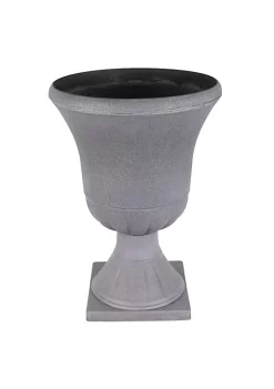 Garden Elements Outdoor Urn Plastic Planter, Cement Colored, 15" -Disney Villains Shirts Shop Belk 1251