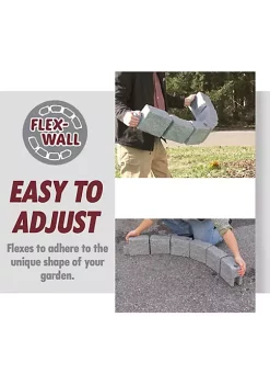 Garden Elements True Form Outdoor Decorative Flex-Wall Resin Edging For Gardens, Playgrounds, Plastic Life-Like Greystone Landscape Lawn Borders, 4 Foot Section -Disney Villains Shirts Shop Belk 1256