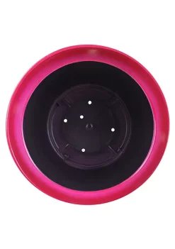 Garden Elements Glazed Brushed Happy Large Plastic Planter, Bright Pink, 15 Inch -Disney Villains Shirts Shop Belk 1278