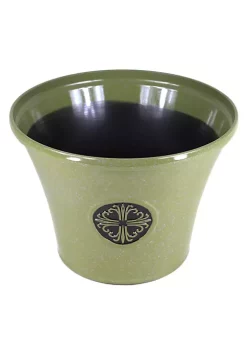 Garden Elements Logo Large Plastic Modern Planter, Lime Green, 14.75 -Disney Villains Shirts Shop Belk 1337