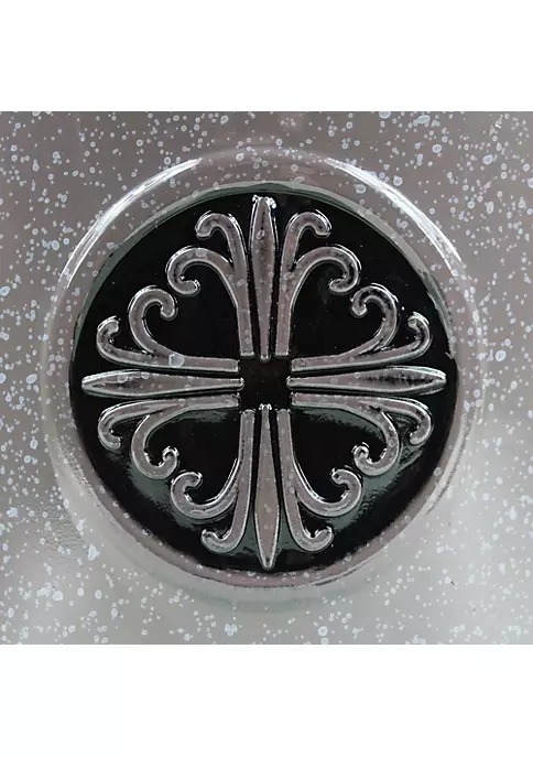 Garden Elements Logo Large Plastic Modern Planter, Light Brown, 14.75" 4 Garden Elements Logo Large Plastic Modern Planter, Light Brown, 14.75" - Image 4