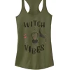 Disney® Villains Juniors' Three Evil Villains Witch Vibes Racerback Tank