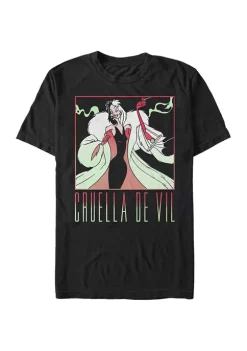 Disney® Villains 101 Dalmations Graphic Top