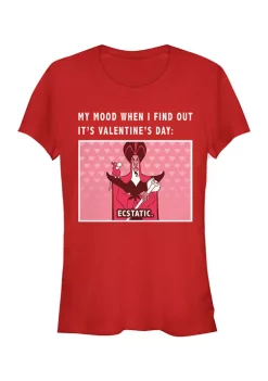 Disney® Villains Juniors' Jafar Valentine Meme T-Shirt
