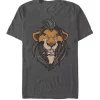 Disney® Villains Geometric Scar Short Sleeve T-Shirt