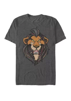 Disney® Villains Geometric Scar Short Sleeve T-Shirt