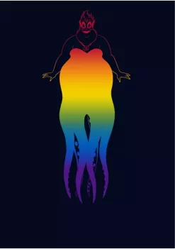 Disney® Villains Ursula Spectrum Graphic T-Shirt -Disney Villains Shirts Shop Belk 259