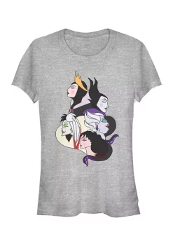 Disney® Villains Juniors' Wicked Profile T-Shirt