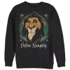 Disney® Villains Lion King Fleece Crew Neck Sweater