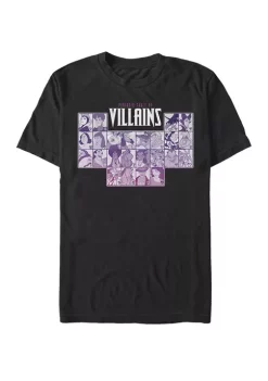 Disney® Villains Periodic Table Of Villains Group Shot Short Sleeve T-Shirt