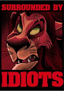 Disney® Villains Big & Tall Lion King Scar Thoughts Graphic Short Sleeve T-Shirt -Disney Villains Shirts Shop Belk 327