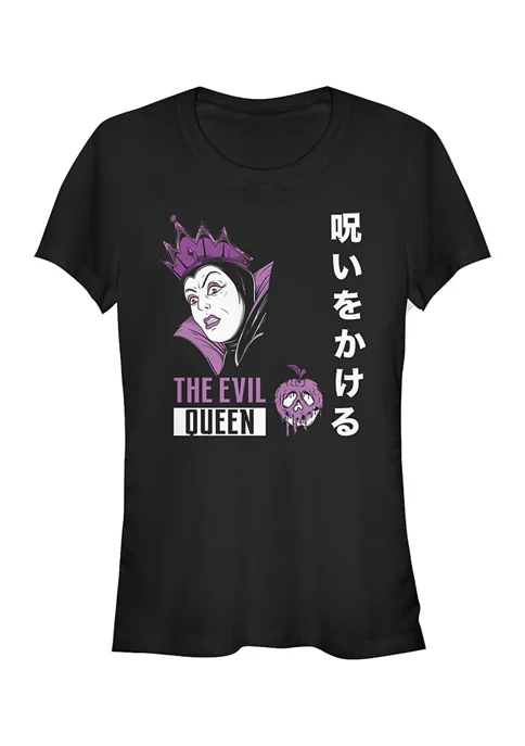 Disney® Villains Juniors' Evil Queen Kanji T-Shirt 3 Disney® Villains Juniors' Evil Queen Kanji T-Shirt - Image 3