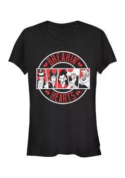 Disney® Villains Junior's Breakin Heart Villains T-Shirt -Disney Villains Shirts Shop Belk 351