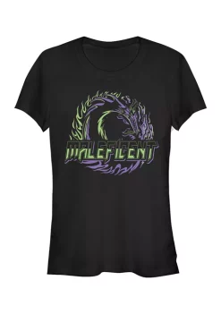 Disney® Villains Junior's RAVE MALEFICENT T-Shirt -Disney Villains Shirts Shop Belk 354
