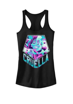 Disney® Villains 101 Dalmatians Cruella Bold Pop Art Graphic Racerback Tank