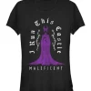 Disney® Villains Juniors' Mal Castle T-Shirt