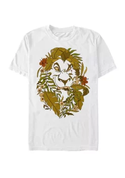 Disney® Villains Camouflaged Scar Short Sleeve T-Shirt -Disney Villains Shirts Shop Belk 433
