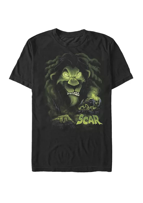 Disney® Villains The Darkness Of Scar Short Sleeve T-Shirt 1 Disney® Villains The Darkness Of Scar Short Sleeve T-Shirt