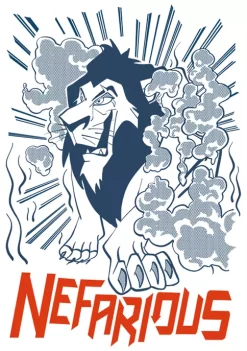 Disney® Villains Lion King Scar Nefarious Short Sleeve Graphic T-Shirt -Disney Villains Shirts Shop Belk 439