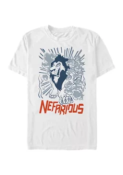 Disney® Villains Lion King Scar Nefarious Short Sleeve Graphic T-Shirt -Disney Villains Shirts Shop Belk 440