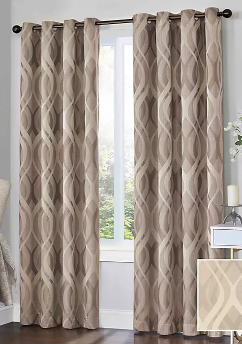 Eclipse™ Caprese Thermalayer Blackout Window Curtain 1 Eclipse™ Caprese Thermalayer Blackout Window Curtain