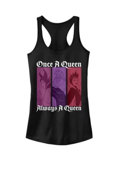 Disney® Villains Villains Once A Queen Always A Queen Graphic Racerback Tank
