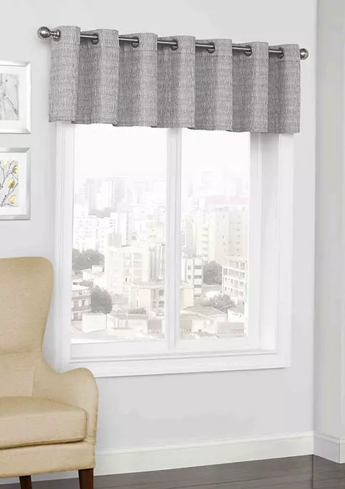 Eclipse™ Trevi Blackout Grommet Window Valance 1 Eclipse™ Trevi Blackout Grommet Window Valance