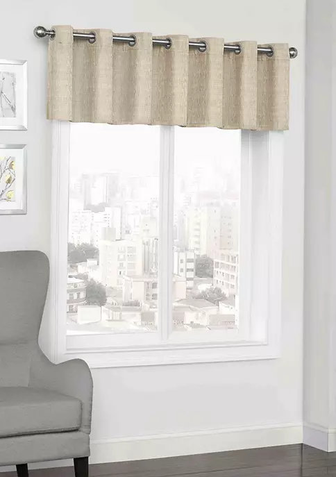 Eclipse™ Trevi Blackout Grommet Window Valance 4 Eclipse™ Trevi Blackout Grommet Window Valance - Image 4