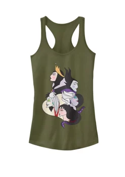 Disney® Villains Villains Side Profile Group Shot Racerback Graphic Tank