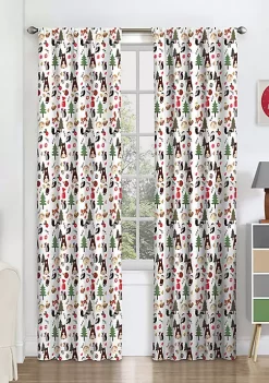 Eclipse™ Kids Forest Friends Blackout Window Curtain