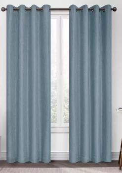 Eclipse™ Kira Herringbone Absolute Zero Blackout Window Panel -Disney Villains Shirts Shop Belk 912