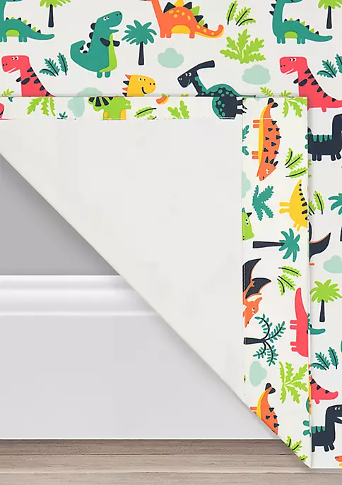Eclipse™ Kids Dippy Dinos Blackout Window Curtain 4 Eclipse™ Kids Dippy Dinos Blackout Window Curtain - Image 4