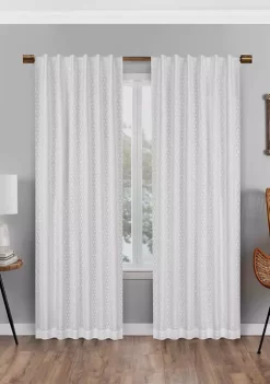 Eclipse™ Nora Crochet Absolute Zero Blackout Window Panel